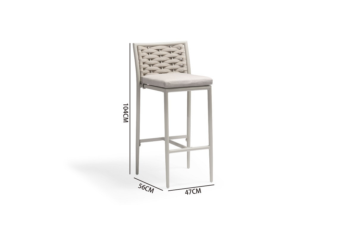 Loop bar stool